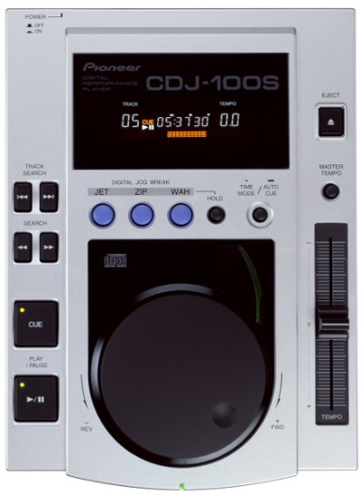 LETTORE PIONEER CD PROFESSIONALE PER DJ CON JOG E SLOT-IN CDJ-100S